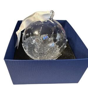 Swarovski Crystal 2015 Christmas Ball Ornament 513582 Angel Different Box